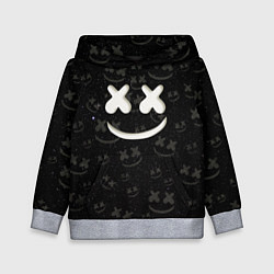 Толстовка-худи детская Marshmello Cosmos pattern, цвет: 3D-меланж