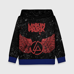 Толстовка-худи детская Linkin Park: Red Airs, цвет: 3D-синий