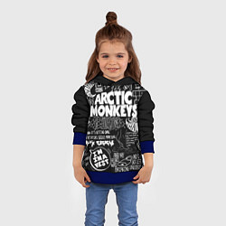 Толстовка-худи детская Arctic Monkeys: I'm in a Vest, цвет: 3D-синий — фото 2