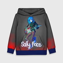 Толстовка-худи детская Sally Face: Rock Star, цвет: 3D-синий