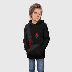 Толстовка-худи детская Astralis: Dark Style, цвет: 3D-черный — фото 2
