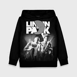 Толстовка-худи детская Linkin Park, цвет: 3D-черный