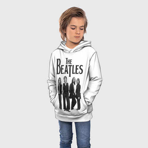 Детская толстовка The Beatles: White Side / 3D-Белый – фото 3