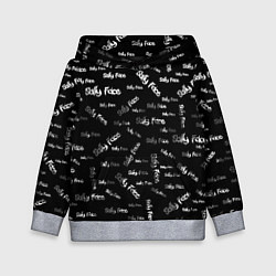 Толстовка-худи детская Sally Face: Black Pattern, цвет: 3D-меланж