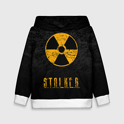 Толстовка-худи детская STALKER: Radioactive, цвет: 3D-белый