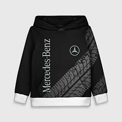 Толстовка-худи детская Mercedes AMG: Street Style, цвет: 3D-белый