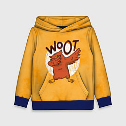 Толстовка-худи детская Woot Dab, цвет: 3D-синий