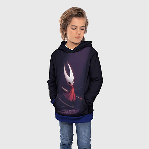 Детская толстовка Hollow Knight / 3D-Синий – фото 3