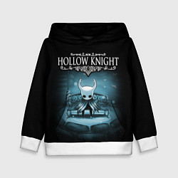 Толстовка-худи детская Hollow Knight: Night, цвет: 3D-белый
