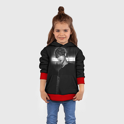 Детская толстовка Stray Kids / 3D-Красный – фото 4
