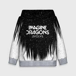 Толстовка-худи детская IMAGINE DRAGONS, цвет: 3D-меланж