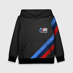 Толстовка-худи детская BMW КАРБОН, цвет: 3D-черный