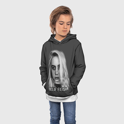 Детская толстовка BILLIE EILISH / 3D-Белый – фото 3