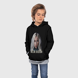 Толстовка-худи детская BILLIE EILISH, цвет: 3D-меланж — фото 2