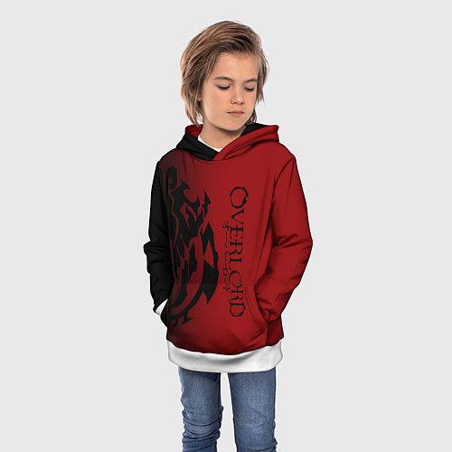 Детская толстовка Overlord / 3D-Белый – фото 3