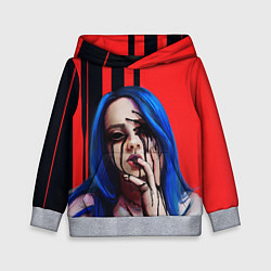 Толстовка-худи детская Billie Eilish: Demon, цвет: 3D-меланж