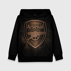 Толстовка-худи детская Arsenal, цвет: 3D-черный