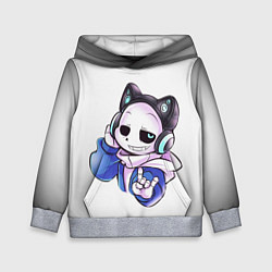 Толстовка-худи детская UNDERTALE, цвет: 3D-меланж