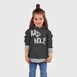 Толстовка-худи детская Bad Wolf, цвет: 3D-меланж — фото 2