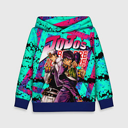 Толстовка-худи детская Jojo, цвет: 3D-синий