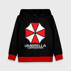 Толстовка-худи детская UMBRELLA CORP, цвет: 3D-красный