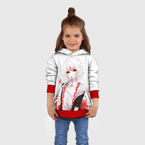 Детская толстовка Сузуя Джузо / 3D-Красный – фото 4