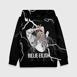 Толстовка-худи детская BILLIE EILISH, цвет: 3D-черный