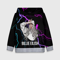 Толстовка-худи детская BILLIE EILISH, цвет: 3D-меланж