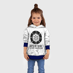 Толстовка-худи детская PORTAL, цвет: 3D-синий — фото 2