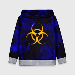 Толстовка-худи детская BIOHAZARD, цвет: 3D-меланж