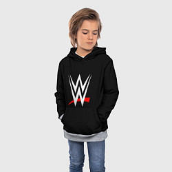 Толстовка-худи детская WWE, цвет: 3D-меланж — фото 2