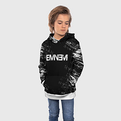 Толстовка-худи детская EMINEM, цвет: 3D-белый — фото 2