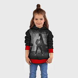 Толстовка-худи детская Armin Van Buuren, цвет: 3D-красный — фото 2