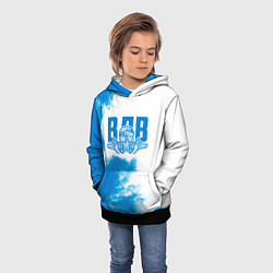 Толстовка-худи детская ВДВ, цвет: 3D-черный — фото 2
