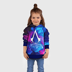 Толстовка-худи детская ASSASSINS CREED, цвет: 3D-синий — фото 2