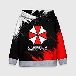 Толстовка-худи детская UMBRELLA CORP, цвет: 3D-меланж