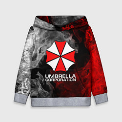 Толстовка-худи детская UMBRELLA CORP, цвет: 3D-меланж