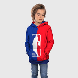 Толстовка-худи детская NBA Kobe Bryant, цвет: 3D-синий — фото 2