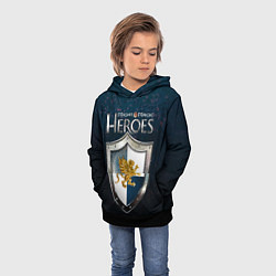 Толстовка-худи детская Heroes of Might and Magic, цвет: 3D-черный — фото 2