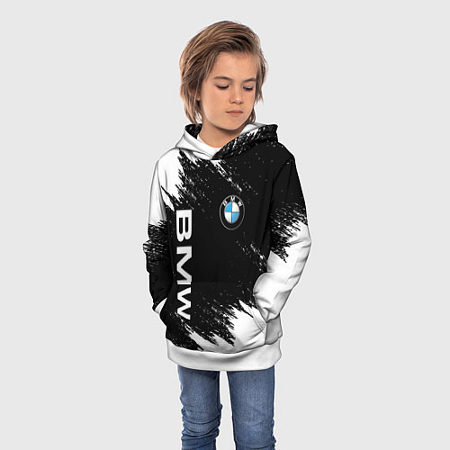 Детская толстовка BMW / 3D-Белый – фото 3