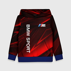 Толстовка-худи детская BMW БМВ Z, цвет: 3D-синий