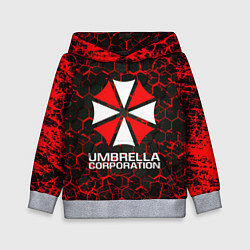 Толстовка-худи детская UMBRELLA CORPORATION, цвет: 3D-меланж