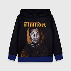 Толстовка-худи детская Arturo 'Thunder' Gatti, цвет: 3D-синий