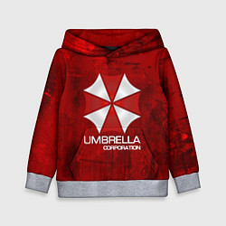 Толстовка-худи детская UMBRELLA CORP, цвет: 3D-меланж