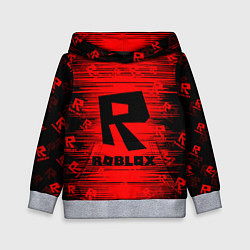 Толстовка-худи детская Roblox, цвет: 3D-меланж