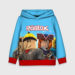 Толстовка-худи детская ROBLOX, цвет: 3D-красный