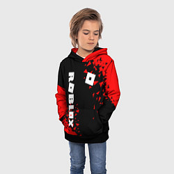 Толстовка-худи детская ROBLOX, цвет: 3D-черный — фото 2