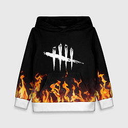 Толстовка-худи детская DEAD BY DAYLIGHT, цвет: 3D-белый