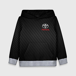 Толстовка-худи детская TOYOTA, цвет: 3D-меланж