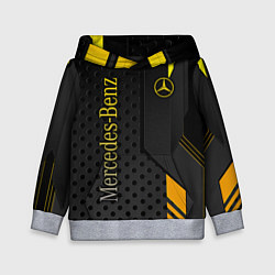 Толстовка-худи детская Mercedes-Benz, цвет: 3D-меланж
